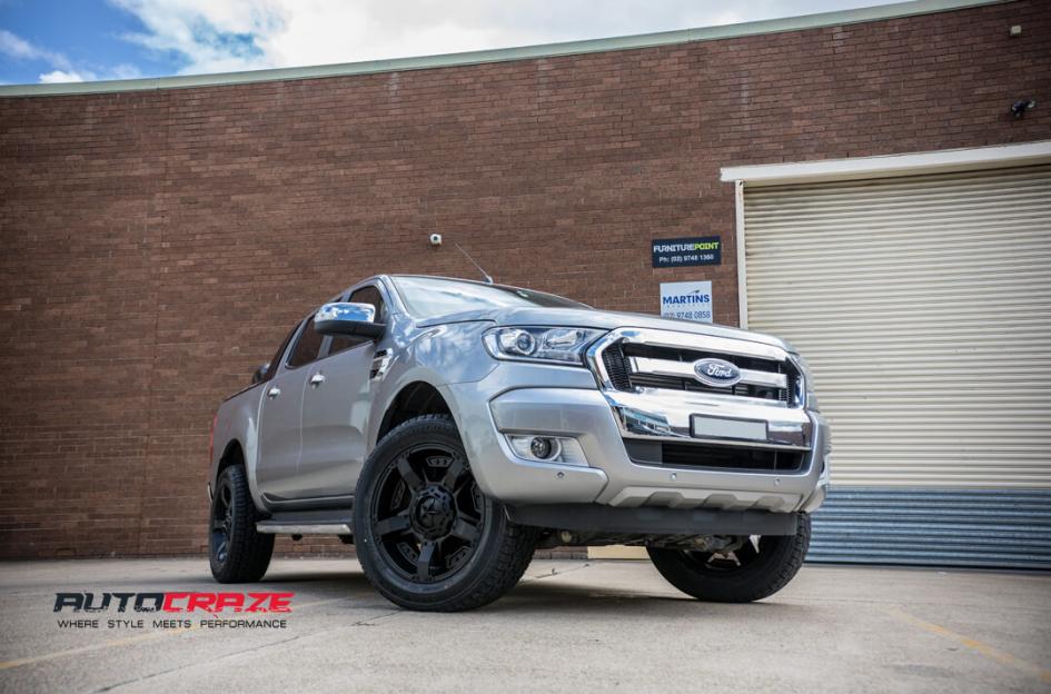 FORD RANGER ROCKSTAR XD 2 MATTE BLACK